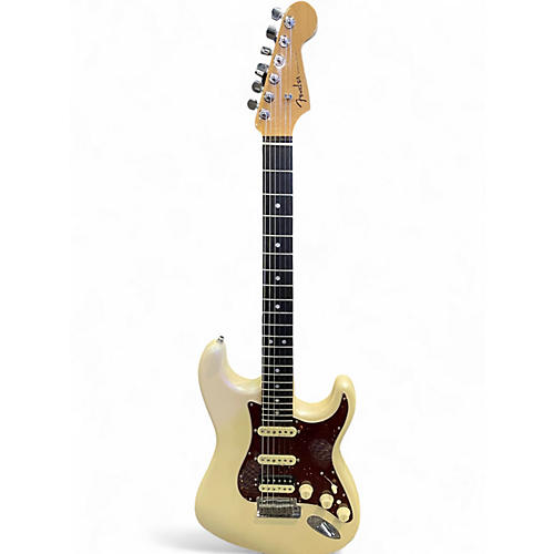 Used Fender American Elite Stratocaster HSS Shawbucker Olympic Pearl Solid Body Electric Guitar Olympic Pearl