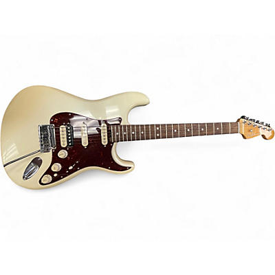 Used Fender American Elite Stratocaster HSS Shawbucker Olympic Pearl Solid Body Electric Guitar