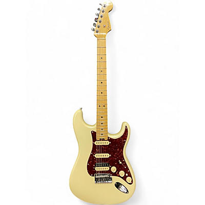 Used Fender American Elite Stratocaster HSS Shawbucker Olympic Pearl Solid Body Electric Guitar