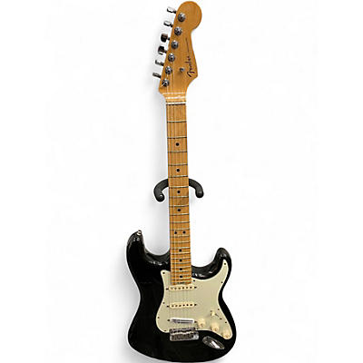 Used Fender American Elite Stratocaster MYSTIC BLACK Solid Body Electric Guitar