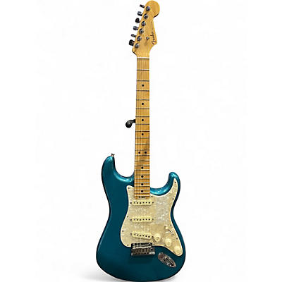 ギター Fender USA American Elite stratocaster Fender American Elite Stratocaster - Satin Ice Blue Metallic