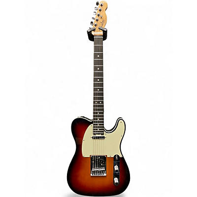 Used Fender American Elite Telecaster 3 Color Sunburst Solid Body Electric Guitar