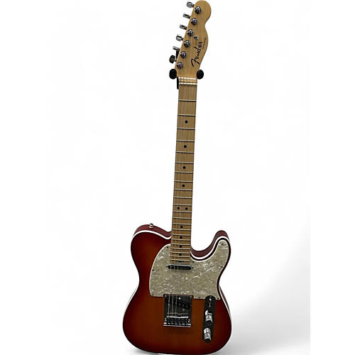 Used Fender American Elite Telecaster Aged Cherry Burst Solid Body Electric Guitar Aged Cherry Burst