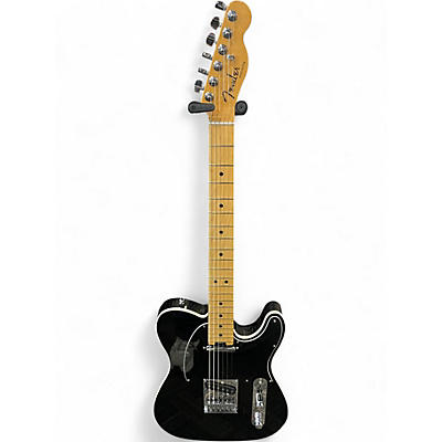 Used Fender American Elite Telecaster Black Solid Body Electric Guitar
