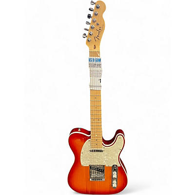 Fender Used Fender American Elite Telecaster Cherry Sunburst Solid Body Electric Guitar