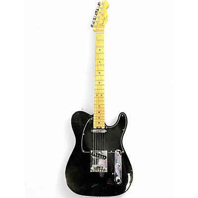 Used Fender American Elite Telecaster Mystic Black Solid Body Electric Guitar