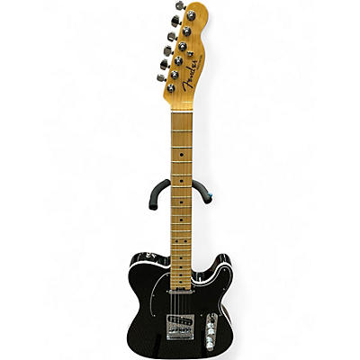 Used Fender American Elite Telecaster Mystic Black Solid Body Electric Guitar