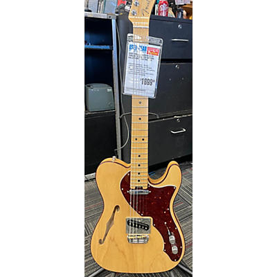 Fender Used Fender American Elite Thinline Telecaster Natural Hollow Body Electric Guitar