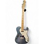 Used Fender American Elite Thinline Telecaster mystic blue Hollow Body Electric Guitar mystic blue
