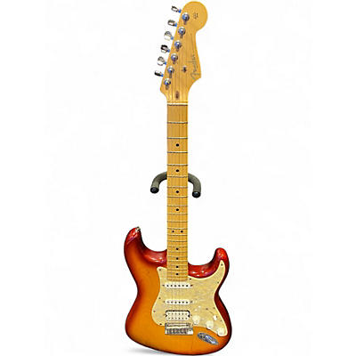 Used Fender American Fat Stratocaster Texas Special 3 Tone Sunburst Solid Body Electric Guitar