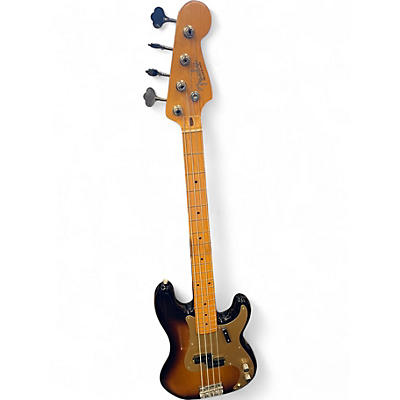 Used Fender American Original 50s Jazz Bass 2 Color Sunburst Electric Bass Guitar