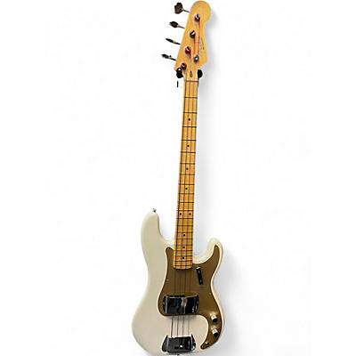 Used Fender American Original 50s Precision Bass White Blonde Electric Bass Guitar