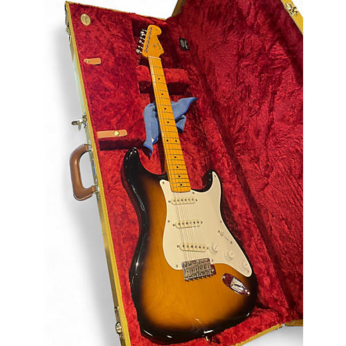 Used Fender American Original 50s Stratocaster 2 Tone Sunburst Solid Body Electric Guitar 2 Tone Sunburst