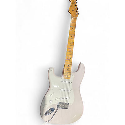 Used Fender American Original 50s Stratocaster Left Handed White Blonde Solid Body Electric Guitar