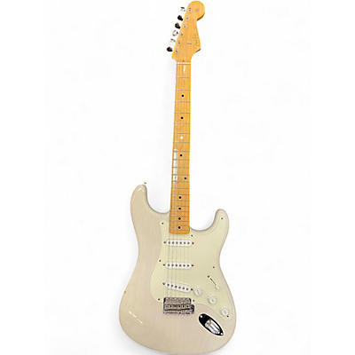 Used Fender American Original 50s Stratocaster White Blonde Solid Body Electric Guitar