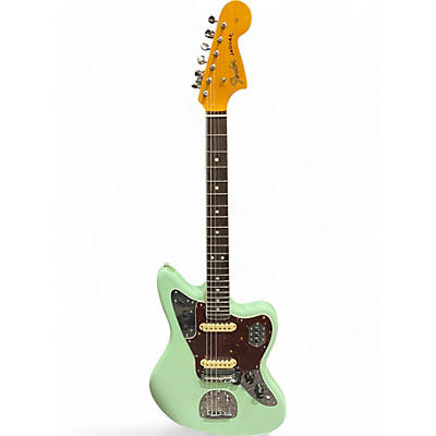 Fender Used Fender American Original 60s Jaguar Surf Green Solid Body Electric Guitar