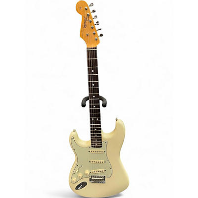 Used Fender American Original 60s Stratocaster Left Handed Alpine White Solid Body Electric Guitar