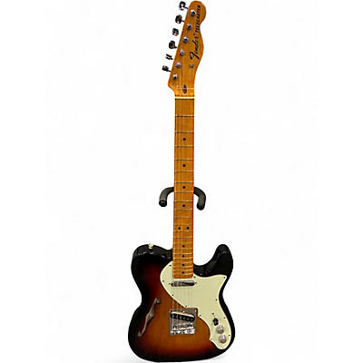 Used Fender American Original 60s Thinline Telecaster 3 Color Sunburst Hollow Body Electric Guitar