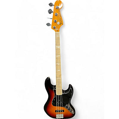 Used Fender American Original 70s Jazz Bass 3 Color Sunburst Electric Bass Guitar