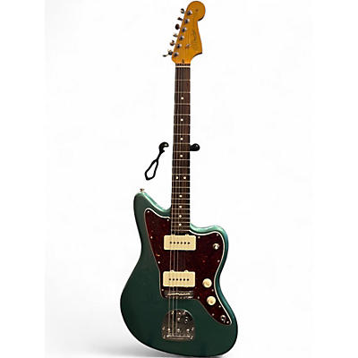 Used Fender American Performer Jazzmaster Sherwood Green Solid Body Electric Guitar