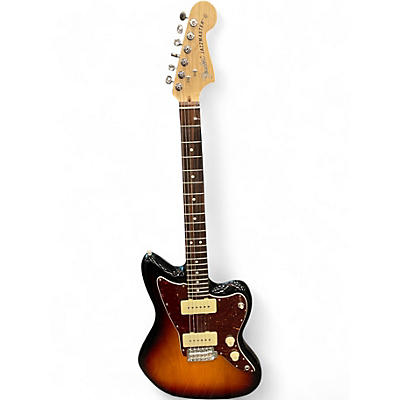 Used Fender American Performer Jazzmaster Sunburst Solid Body Electric Guitar