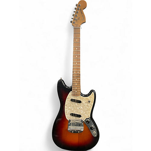 Used Fender American Performer Mustang 3 Color Sunburst Solid Body Electric Guitar 3 Color Sunburst