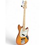 Used Fender American Performer Mustang Bass 2 Tone Sunburst Electric Bass Guitar 2 Tone Sunburst