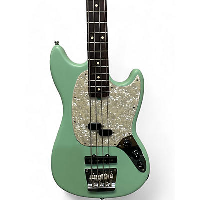 Fender Used Fender American Performer Mustang Bass Seafoam Green Electric Bass Guitar