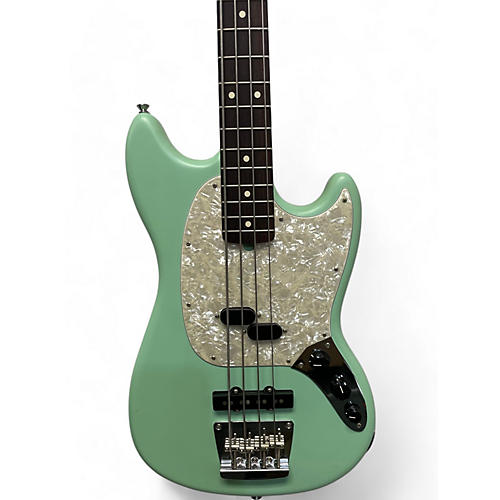 Fender Used Fender American Performer Mustang Bass Seafoam Green Electric Bass Guitar Seafoam Green