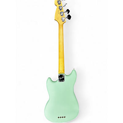 Used Fender American Performer Mustang Bass Seafoam Green Electric Bass Guitar