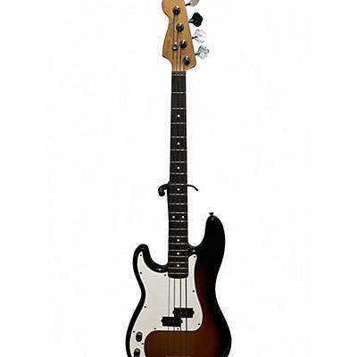 Used Fender American Performer Precision Bass 2 Color Sunburst Electric Bass Guitar