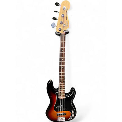Used Fender American Performer Precision Bass 3 Color Sunburst Electric Bass Guitar