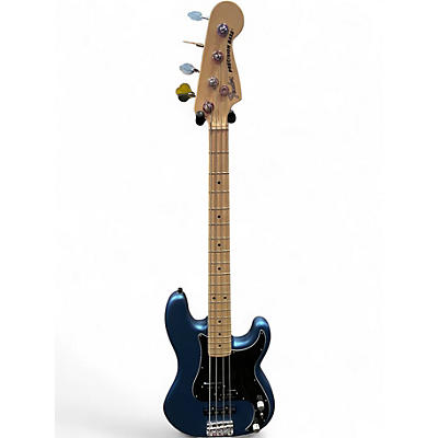 Used Fender American Performer Precision Bass Blue Electric Bass Guitar