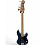 Used Fender American Performer Precision Bass Blue Electric Bass Guitar Blue