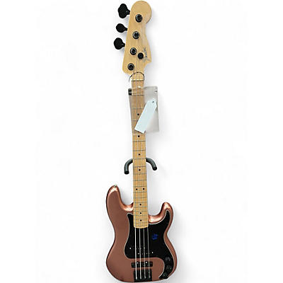 Used Fender American Performer Precision Bass Burgundy Mist Electric Bass Guitar