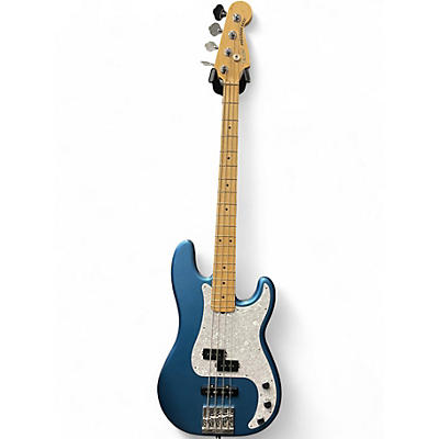Used Fender American Performer Precision Bass Lake Placid Blue Electric Bass Guitar