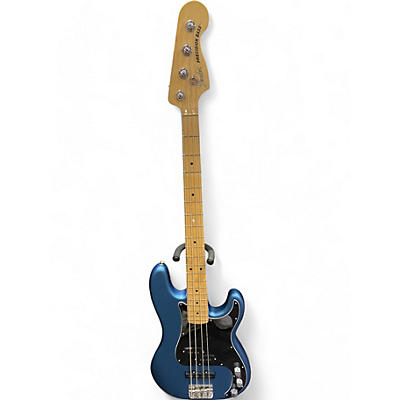 Used Fender American Performer Precision Bass SATIN BLUE Electric Bass Guitar