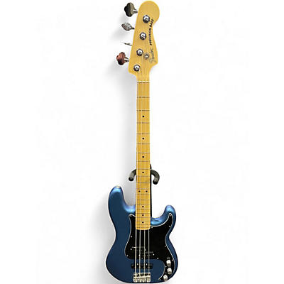 Used Fender American Performer Precision Bass SATIN LAKE PLACID BLUE Electric Bass Guitar