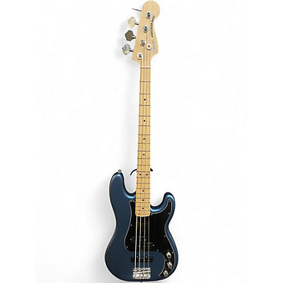 Used Fender American Performer Precision Bass Satin Lake Placid Blue Electric Bass Guitar