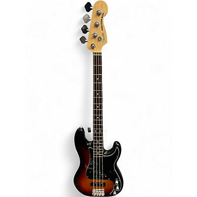 Used Fender American Performer Precision Bass Sunburst Electric Bass Guitar
