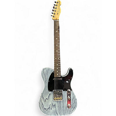 Used Fender American Performer Sandblasted Telecaster Denim Blue Solid Body Electric Guitar