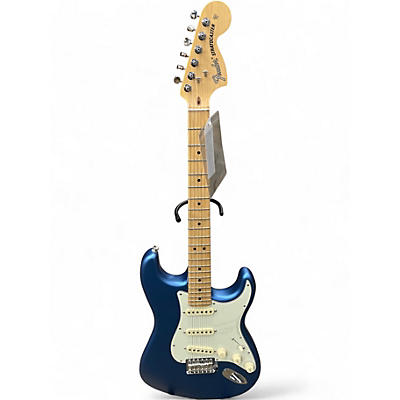 Used Fender American Performer Stratocaster Blue Solid Body Electric Guitar