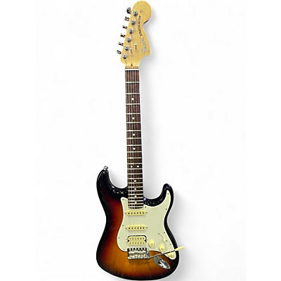 Used Fender American Performer Stratocaster HSS 3 Color Sunburst Solid Body Electric Guitar