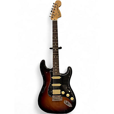Used Fender American Performer Stratocaster HSS 3 Color Sunburst Solid Body Electric Guitar