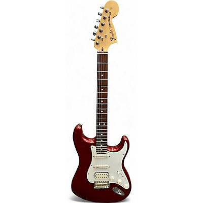 Used Fender American Performer Stratocaster HSS Aubergine Solid Body Electric Guitar