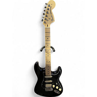 Used Fender American Performer Stratocaster HSS Black Solid Body Electric Guitar