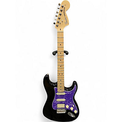 Used Fender American Performer Stratocaster HSS Black Solid Body Electric Guitar