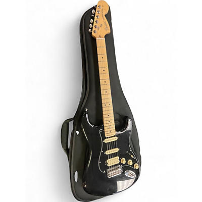 Used Fender American Performer Stratocaster HSS Black Solid Body Electric Guitar