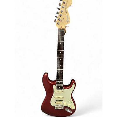 Used Fender American Performer Stratocaster HSS MAROON METALIC Solid Body Electric Guitar