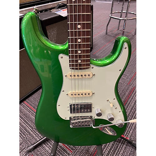 Fender Used Fender American Performer Stratocaster HSS METALIC GREEN Solid Body Electric Guitar METALIC GREEN